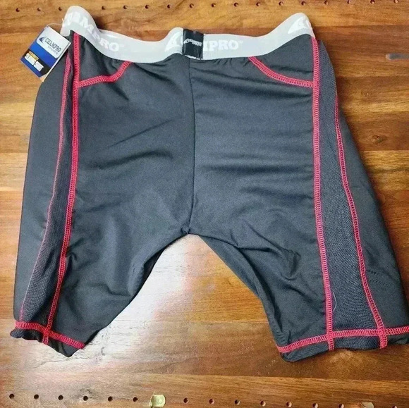 NWT deadstock champro sports women's slider baseball shorts Black XL - Picture 1 of 5